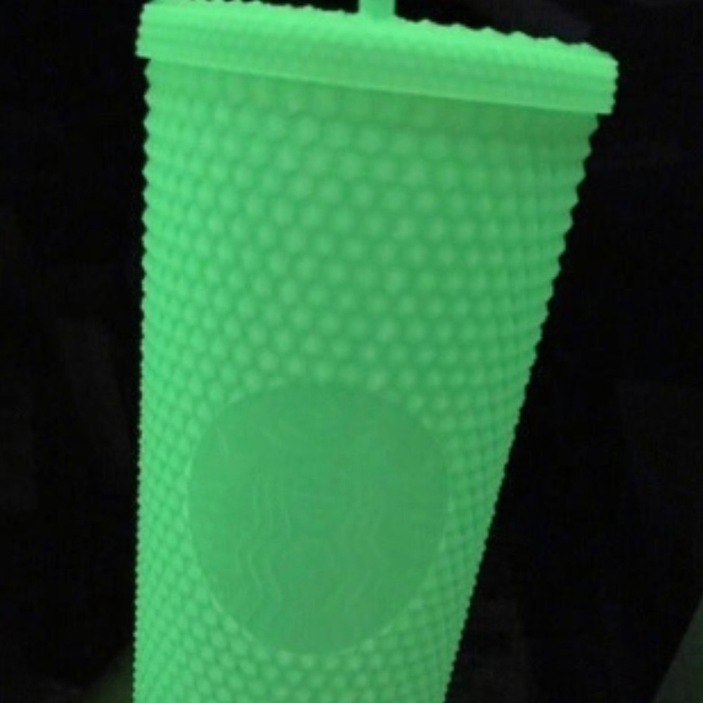 Starbucks Fall 2022 GLOW IN THE DARK LEMONGRASS 24 Oz Tumbler NEW